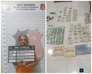 Polsek Tuntungan Ringkus Pelaku Curi Instalasi Listrik dan AC di RS Ananda Putri