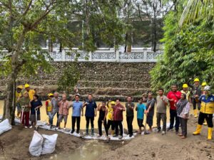Anggota DPRD Medan, Jusup Ginting Suka Dorong BWS Lanjutkan Pembangunan Bronjong di Medan Johor