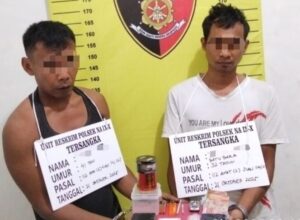 Respon Cepat Laporan Warga, Polsek NA IX-X Tangkap Empat Pelaku Sabu di Simpang Marbau