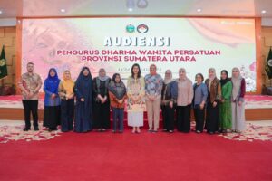 PKK Sumut Siap Bersinergi Sukseskan Rangkaian HUT ke-26 DWP Sumut
