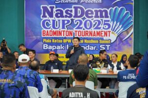 Rico Waas Apresiasi Rangkaian HUT ke-14 Partai Nasdem Penuh Kegiatan Bermanfaat