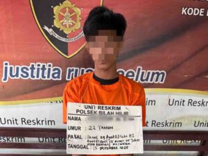 Polsek Bilah Hilir Tangkap Pengedar Sabu di Seitampang Labuhanbatu