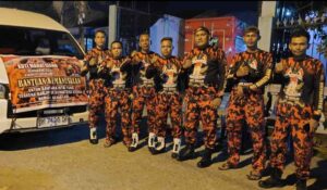 Peduli Bencana, KOTI Pemuda Pancasila Labuhanbatu Kirim 5 Ton Beras ke Batangtoru Tapsel