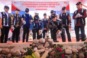 Groundbreaking Pembangunan Gedung Kantor OJK Sumut Rico Waas: Titik Awal Penguatan Sistem Keuangan di Kota Medan