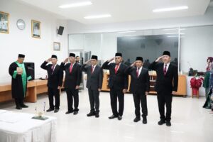 Bupati Labuhanbatu Lantik Direktur RSUD Rantauprapat, 3 Kaban dan 2 Kadis