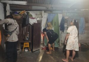 Sering Dijadikan Tempat Transaksi Narkoba, Polsek Panai Tengah Gerebek Rumah Warga di Labuhanbilik