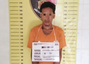 Polsek NA IX-X Tangkap Pengedar Sabu di Kampungpajak Labura
