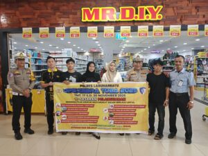 Satlantas Polres Labuhanbatu Sosialisasikan Ops Zebra Toba di Suzuya Mall