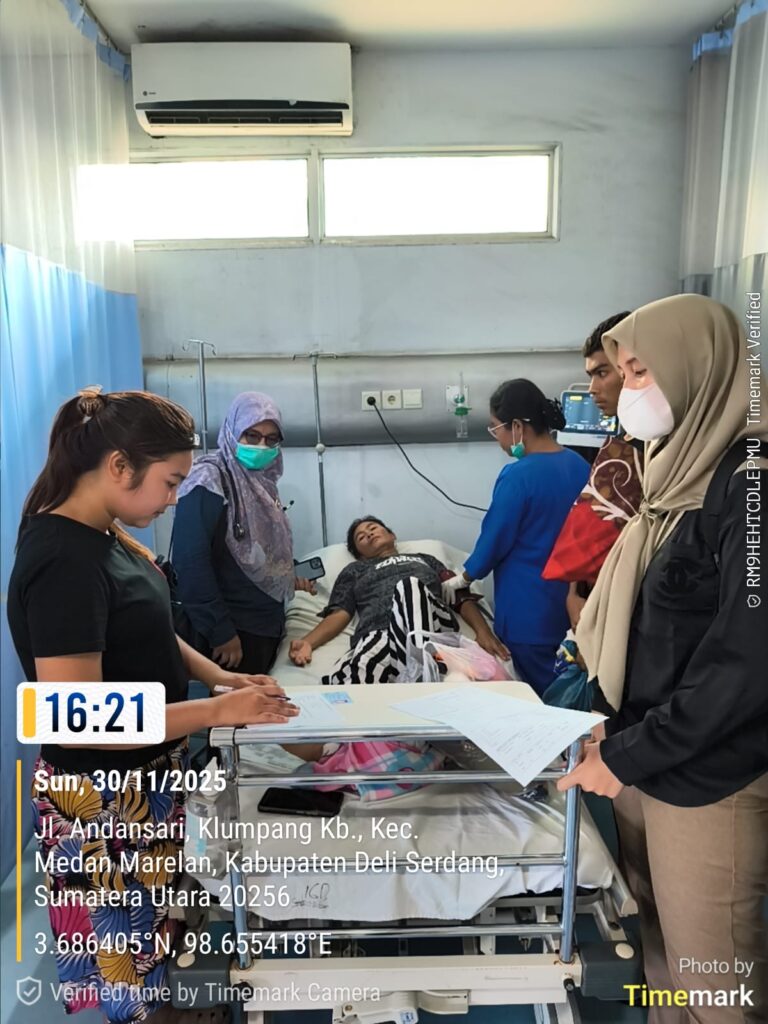 Pemko Medan Beri Layanan Kesehatan untuk Pengungsi Banjir