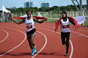Atlet Indonesia Borong 6 Medali dari Nomor 100 Meter Kejuaraan Atletik U18 & U20 Asia Tenggara di Sumut