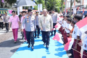 Perkuat Kolaborasi Lintas Sektor untuk Gizi Anak, Kapolda  dan Bupati Asahan Resmikan SPPG