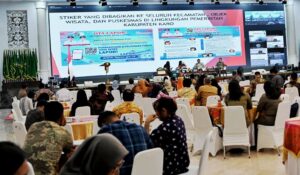 Pemkab Karo Ikuti Monev SP4N-LAPOR! Sumut