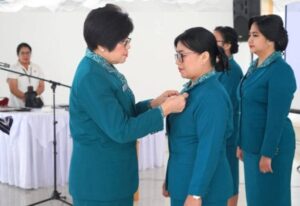 Ketua TP PKK Kab Karo Lantik Ketua Tim PKK Kecamatan di Kab Karo Tahun 2025