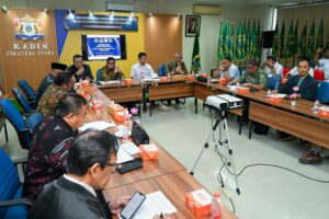 Pj Sekdaprovsu Sambut Kunker Baleg DPR RI Bahas Revisi UU tentang KADIN
