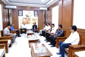 Kajatisu Terima Audensi Panitia Perayaan Natal PWI Sumut 2025