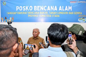 Wagubsu Pastikan Stok Beras Bulog Cukup untuk Korban Bencana Alam