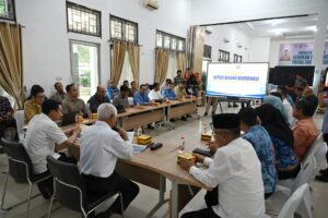 Wagubsu Bersama Kemenkoinfra Rakor Terkait Percepatan Pemulihan Bencana Sumut