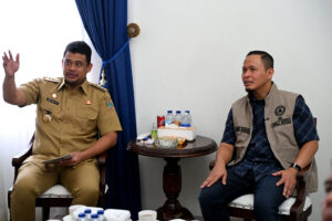 Terima Bantuan Rp1 M dari Pekanbaru, Bobby Nasution Segera Salurkan ke Masyarakat Terdampak Banjir dan Longsor