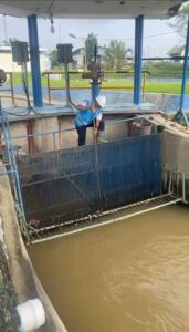Jaga Kualitas Air Perumda Tirtanadi Cuci Reservoir 2 IPAM Sunggal
