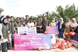 FJPI Sumut dan XLSMART Salurkan Bantuan ke Aceh Tamiang