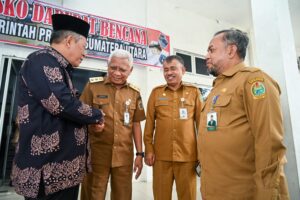 Wagubsu Terima Bantuan Pemprov Jambi untuk Penanganan Bencana di Sumut