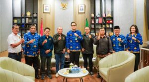 Walikota Medan Rico Waas Terima Audiensi Panitia Natal PWI Sumut