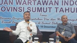 Ketua PWI Sumut Farianda Putra Sinik: Tingkatkan Profesional Wartawan