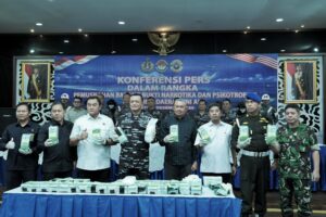 Pemusnahan 41,7 Kg Narkotika, Sekdaprovsu Tegaskan Tidak Ada Ruang bagi Sindikat