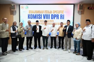 Wagubsu Paparkan Kondisi Terkini Daerah Terdampak Bencana kepada Komisi VIII DPR RI