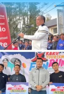 Bupati Karo Melepas Para Pelari Karo Tourism Fun Run 2025
