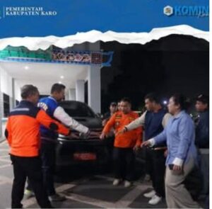 Sekda Karo Berangkatkan Tim Penjemputan Rombongan Serayan GBKP Runggun Lingga Julu Yang Terdampak Cuaca Ekstrem di Pandan
