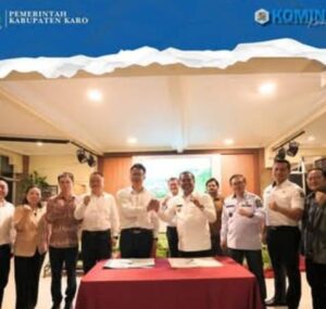 Bupati Karo Terima Kunjungan Delegasi Pemerintah Distrik Jinning Kota Kunming