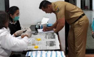Pemkab Karo Gelar Tes Urine ASN Secara Mendadak Oleh BNNK Karo
