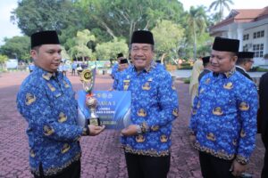 Bupati Asahan Ajak ASN Perkuat Integritas pada Upacara HUT Korpri ke-54