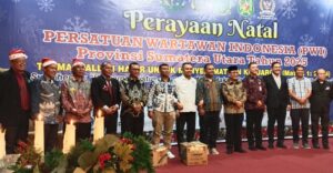 Dalam Kesederhanaan, Perayaan Natal PWI Sumut 2025 Berlangsung Khidmat dan Penuh Sukacita