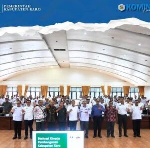 Pemkab Karo Laksanakan Rapat Evaluasi Kinerja Pembangunan Tahun 2025