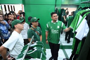 Kunjungi Toko Merchandise PSMS, Gubsu Bobby Harap Tingkatkan Pemasukan Klub