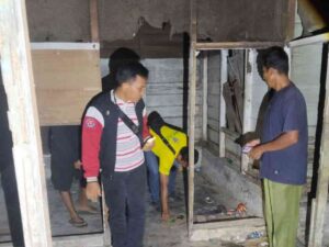 Polsek Panai Tengah Gerebek Rumah Kosong Sarang Narkoba di Teluk Sentosa Labuhanbatu