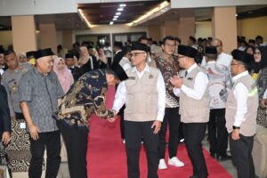 Konsolidasi Kesiapan Haji 2026, Gubsu Bobby Nasution Minta Petugas Fokus Pelayanan Optimal