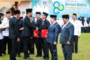 Rico Waas Pimpin Upacara Peringatan HAB ke-80 