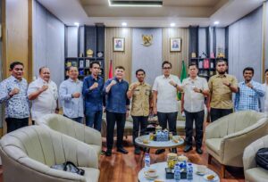 Rico Waas Terima Audiensi  Perserikatan Baseball dan Softball Amatir Seluruh Indonesia