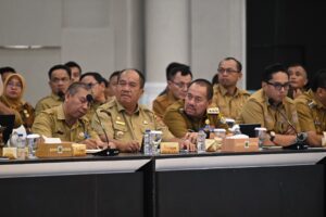Bupati Asahan Ikuti Rakor Percepatan Rehabilitasi dan Rekonstruksi Pascabencana di Sumut