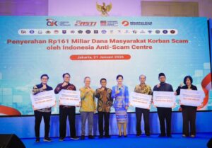 Indonesia Anti-Scam Centre Berhasil Kembalikan Rp161 M Dana Masyarakat Korban Scam