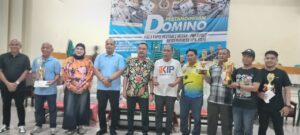 Kasat Intelkam Tutup Turnamen Domino PWI Sumut Piala Kapolrestabes Medan, Tumpak Manik 