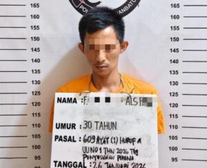 Satresnarkoba Polres Labuhanbatu GSN di Kuala Bangka Labura, Pengedar Sabu Ditangkap