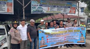 Operasi Keselamatan, Polres Labuhanbatu Imbau Angkutan Umum Pelat Hitam Segera Beralih ke Kuning