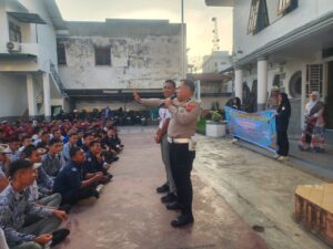Operasi Keselamatan Toba 2026, Polres Labuhanbatu Ajak Pelajar Jadi Pelopor Tertib Berlalulintas