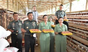 Danrem 031/WB Yakinkan Yonif 132/BS dan Kodim 0313/ Kampar Ikut Serta Mendukung Program ketahanan Pangan Nasional