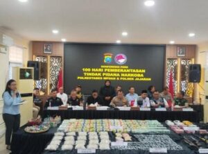 Selama Seratus Hari, Polrestabes Medan Ungkap 526 Kasus Dengan 718 Tersangka