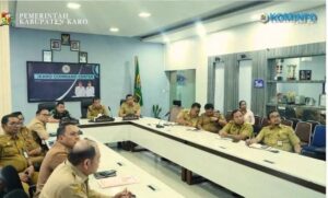 Bupati Karo Ikuti Rapat Ekosistem Pertanian Berbasis AI Bersama Ketua Dewan Ekonomi Nasional